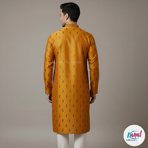 The Heritage Collection: Two-Piece Embroidered Kurta Set