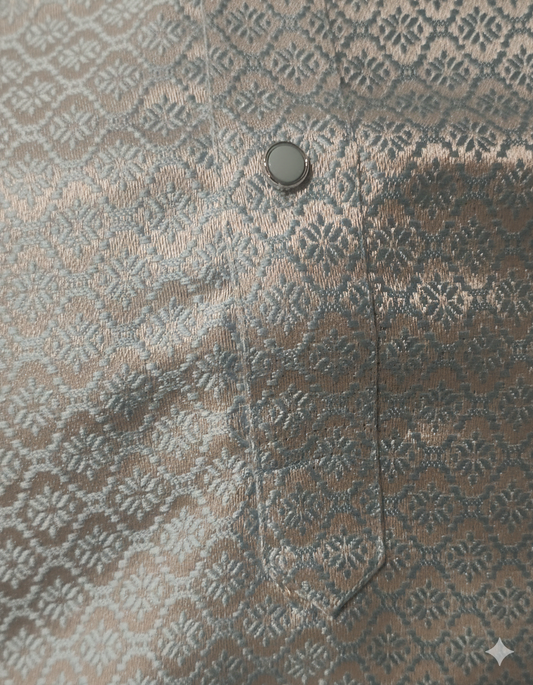 Classic Textured Kurta Set