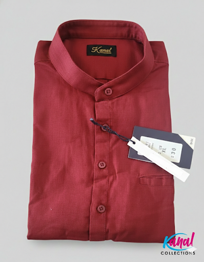 Premium Mandarin Collar Kurta – Kanal Collections