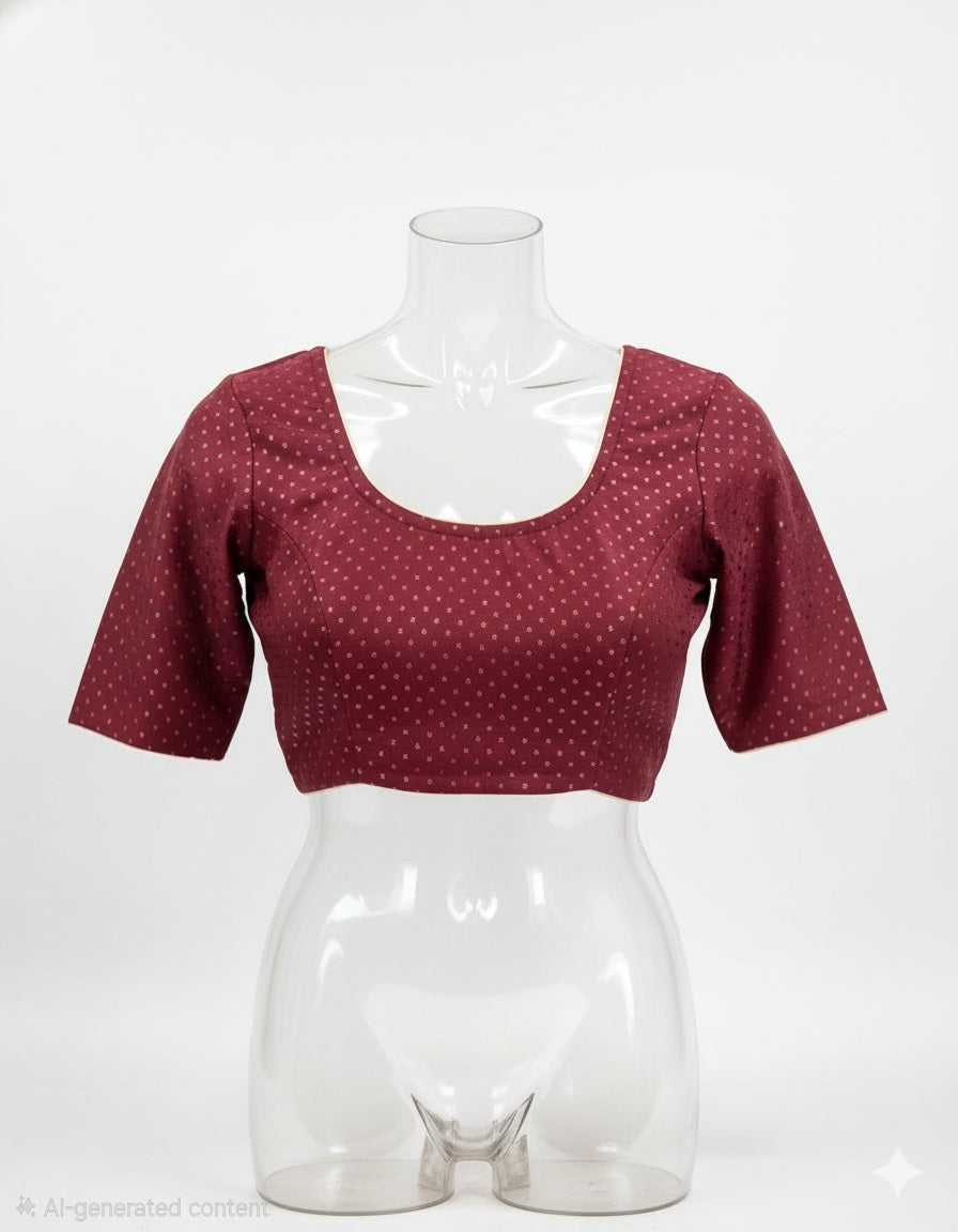 Premium Cotton Lycra "Flexi-Stretch" Blouse
By Kanal Collections