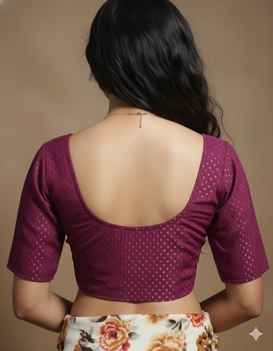 Premium Cotton Lycra "Flexi-Stretch" Blouse
By Kanal Collections