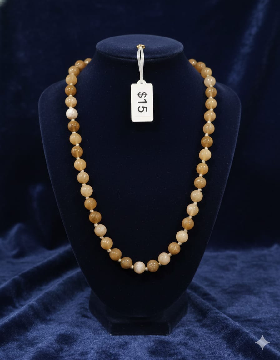 Sparkling Goldstone Radiance Mala