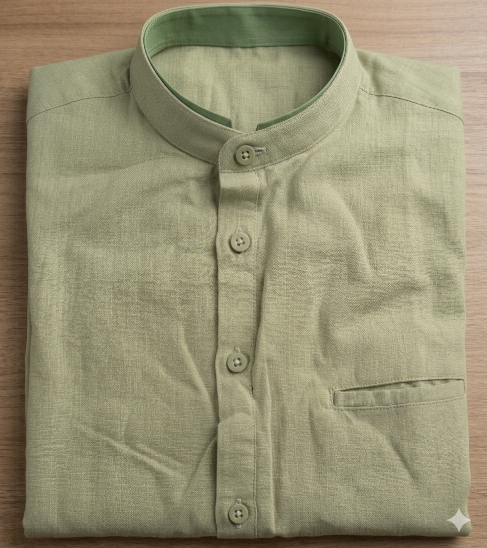 Premium Mandarin Collar Kurta – Kanal Collections