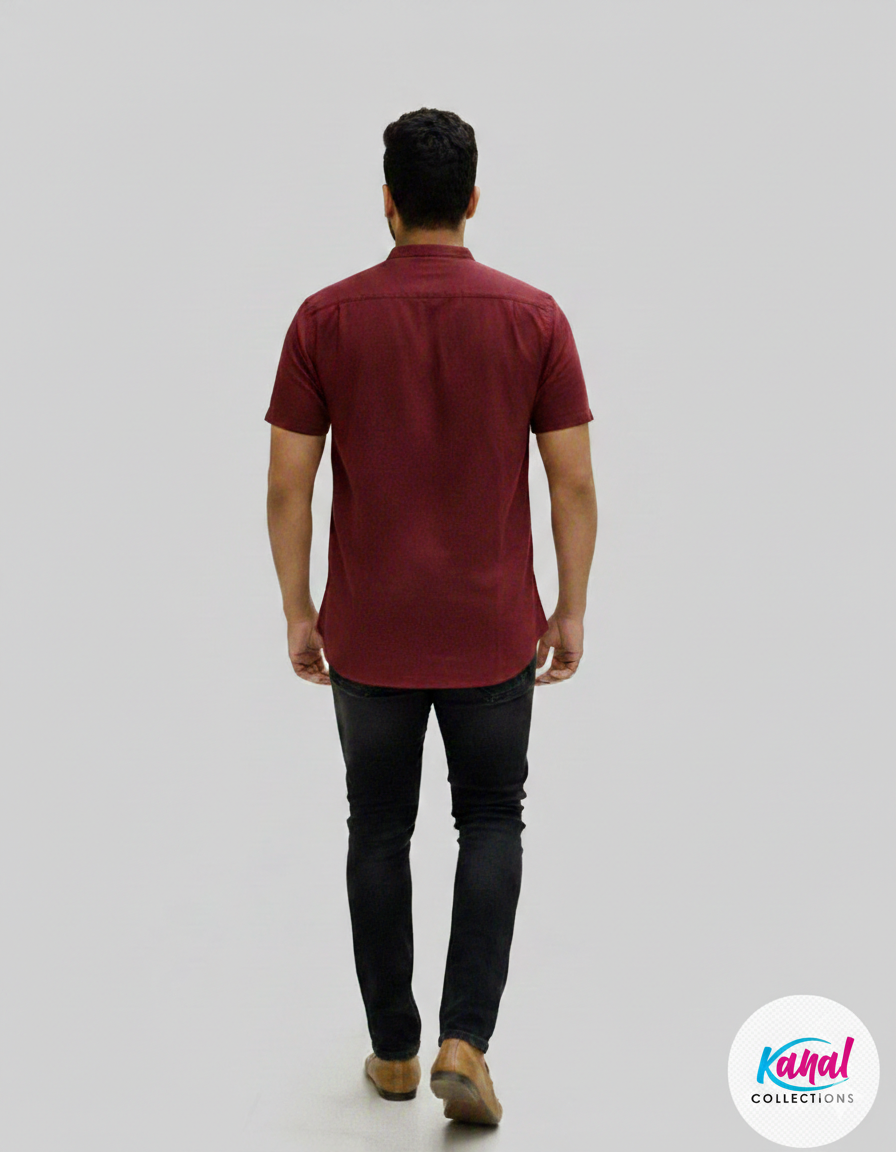 Premium Mandarin Collar Kurta – Kanal Collections